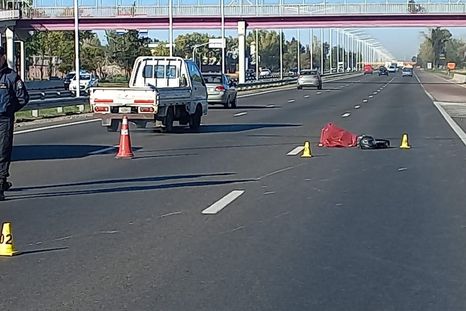 El lugar del hecho Foto: Twitter: @MATIPASCUALETTI