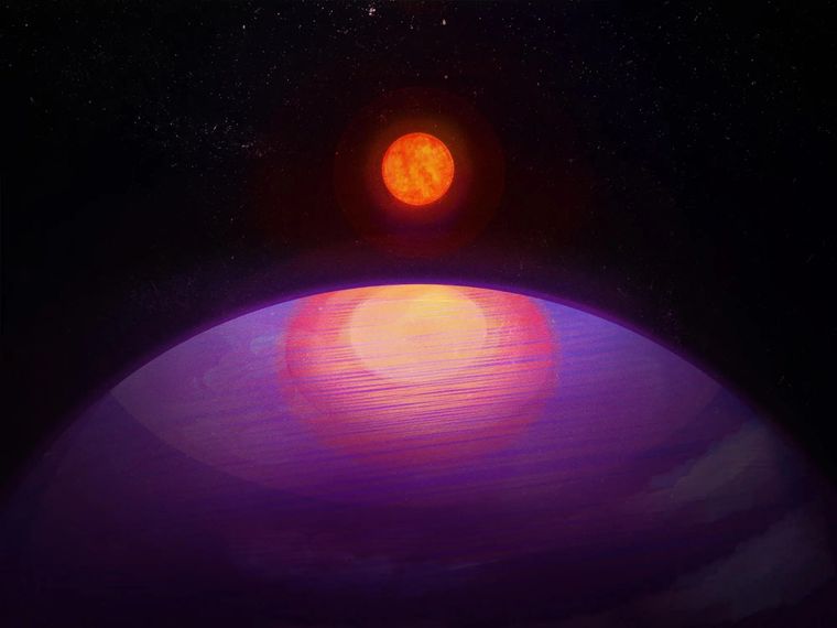 El planeta sorprende por su tamaño Foto: Penn State University