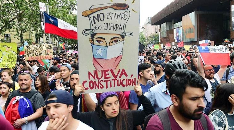 Chile va por una nueva Constitución para el país. Foto: ElDiario.