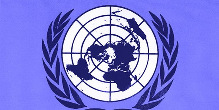 El logo de la Organización de las Naciones Unidas. Foto: ONu