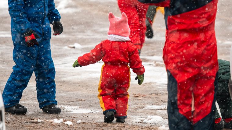 Rige para este jueves un alerta por nevadas. Foto: Santiago Tagua/MDZ