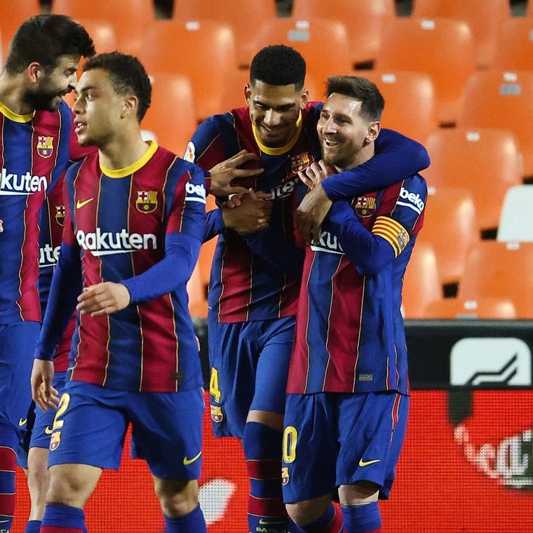 Barcelona sonríe gracias a Messi. Foto: Barcelona