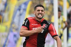 Juanchón García fue el autor del gol de Newells en el Clásico de Rosario.