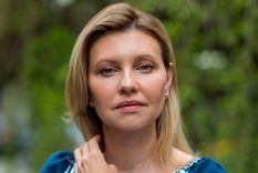Olena Zelenska destacó a las mujeres de Ucrania. Foto: Showbiz.