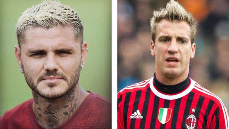 Maxi López fue a la Justicia para atacar a Mauro Icardo. / @mauroicardi @officialmaxilopez