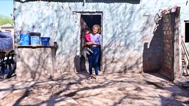 Roxana fue mamá por primera vez a los 15 años.