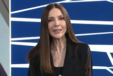 La comunicadora repudió los actos de vandalismo. Foto: captura de pantalla TV/ La Nación+. 