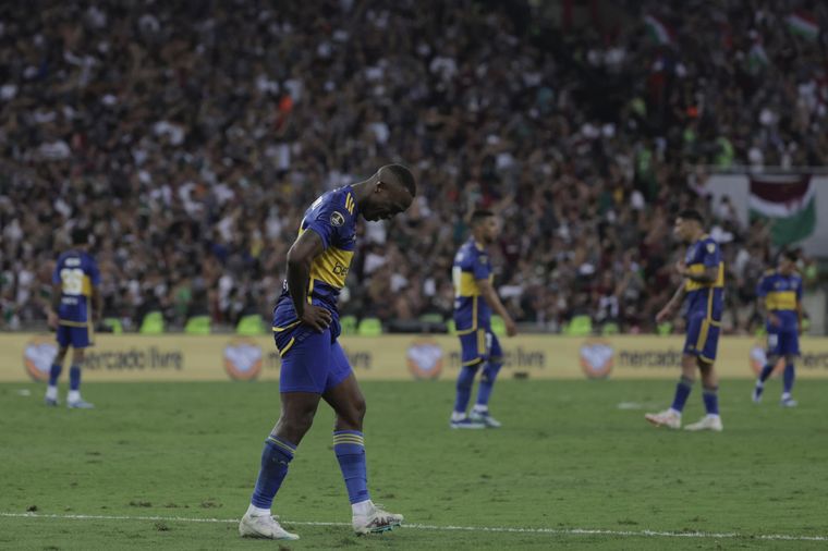 Boca perdió la final de la Libertadores. River celebra. Foto: Archivo