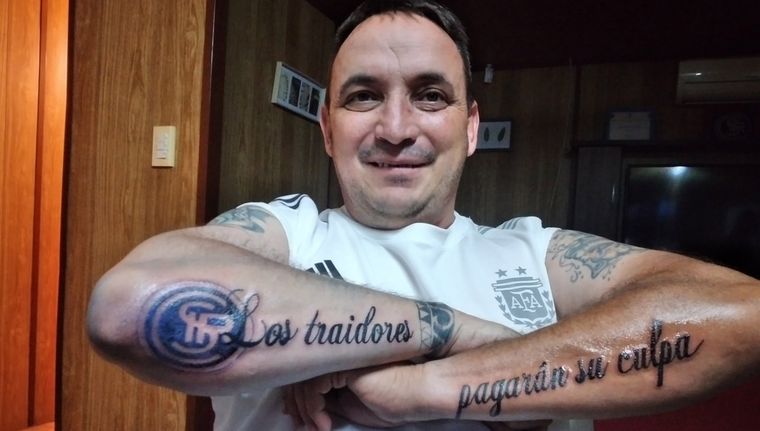 Leonardo López, expresidente de Independiente Rivadavia, está detenido por secuestro extorsivo Foto: X: @locuramza