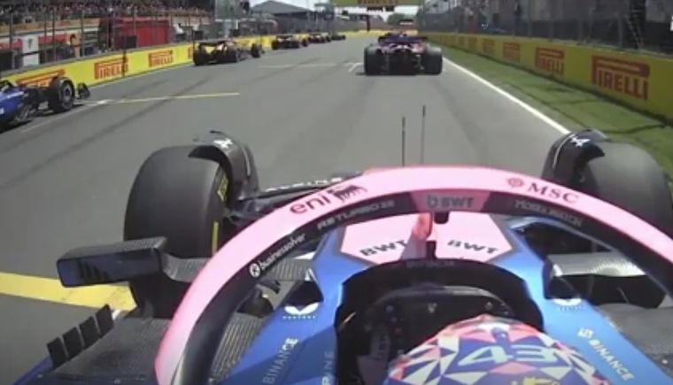 Franco Colapinto consiguió adelantar a Alex Albon durante la largada en Canadá