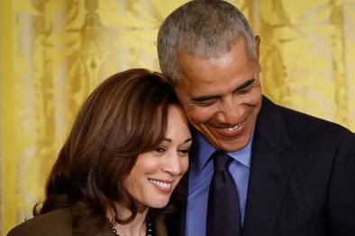 MDZol | Kamala Harris y Barack Obama se conocen desde hace más de 20 años Foto: GETTY IMAGES