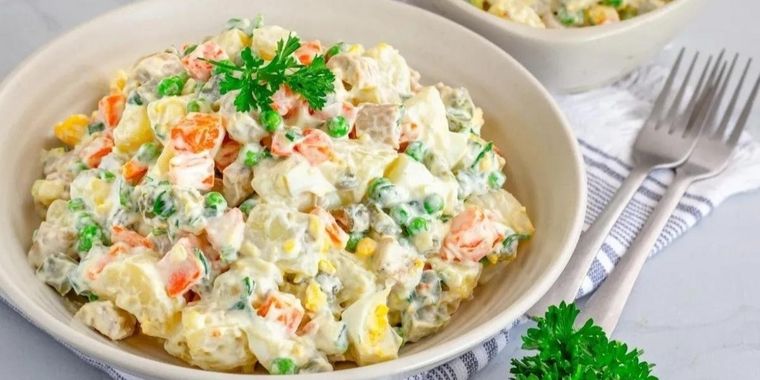 ensalada rusa Foto: Ph. pixabay