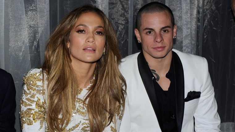 Jlo y Casper Smart Foto: Archivo