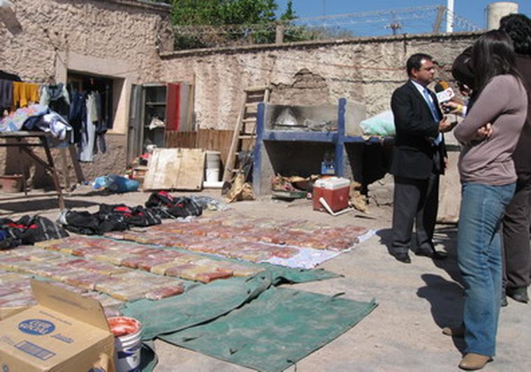 Aranda ofreció detalles del decomiso en Guaymallén.