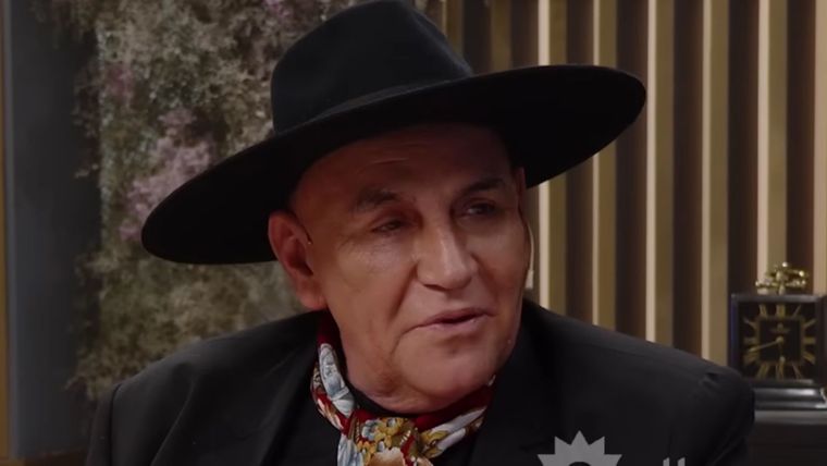 El Chaqueño Palavecino fue uno de los invitados de Almorzando con Juana.