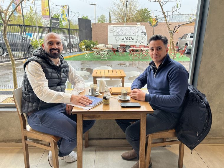 Marcos Calvente y Rodrigo Montenegro Foto: X @marcoscalvente