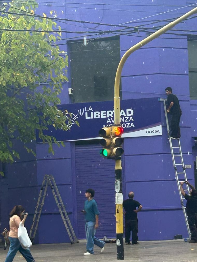 La sede de la Libertad Avanza oficial Foto: MDZ