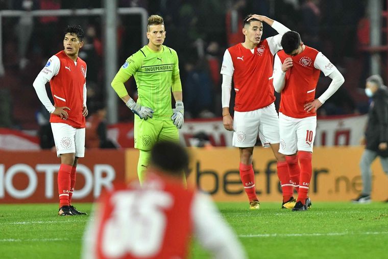 El Rojo quedó afuera de la Copa. Foto: Télam