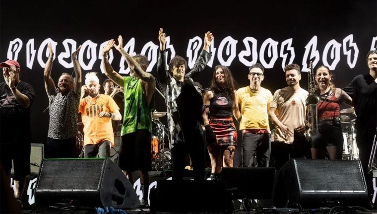 El ritual piojoso ya se siente en Mendoza. Foto: X Los Piojos