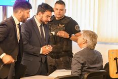 Bento escuchó la primera parte del alegato. Foto: Alf Ponce Mercado/MDZ