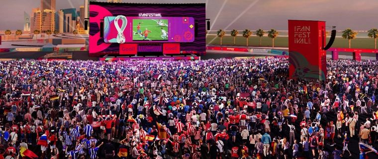 El mundial de Qatar se está llevando a cabo con varias restricciones atípicas para el resto de los continentes y culturas. Foto: FIFA