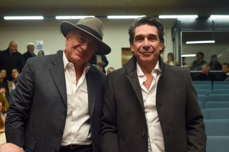 Julio Camsen -Huentala- y Gustavo Bernardi -FríoLatina-. Julio Camsen -Huentala- y Gustavo Bernardi -FríoLatina-.