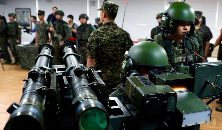 Los chinos se preparan para hacer maniobras militares otra vez. Foto: EFE