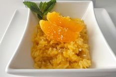 rico y facil: arroz cremoso a la naranja ¡en minutos!