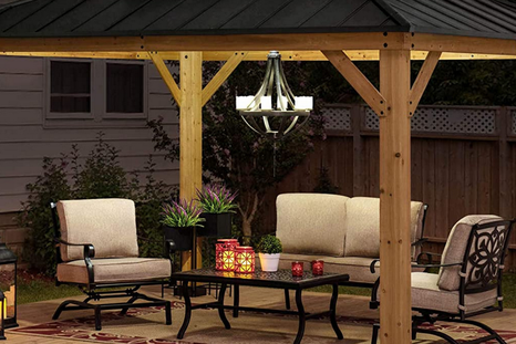 Las pérgolas son ideales para tener un espacio cubierto en el patio. Foto: Gannett-cdn.com, a través de Usa Today