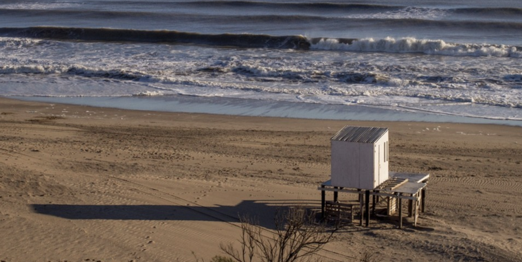 Este lugar es un pequeño paraíso en la costa atlántica Foto: @mardelaspampastur