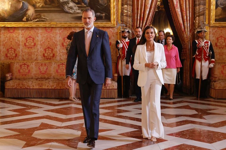 Letizia y Felipe.