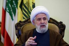 Sheikh Naim Qassem nació en 1953 en Líbano. Foto: REUTERS