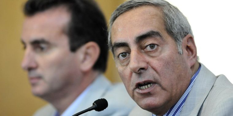 Fayad y Pérez hoy, en una conferencia de prensa. Foto: Pachy Reynoso/MDZ