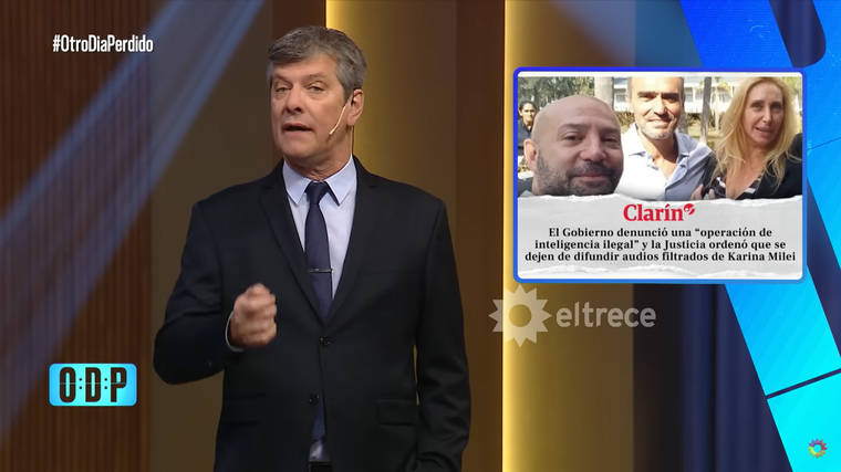 Mario Pergolini fue tajante y criticó al Gobierno tras la denuncia. Foto: captura de video YouTube/ El Trece. Mario Pergolini fue tajante y criticó al Gobierno tras la denuncia. Foto: captura de video YouTube/ El Trece. 