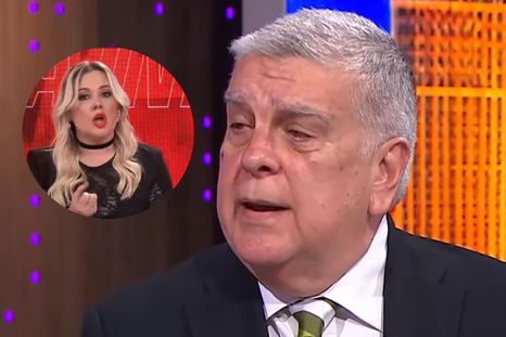 Momento picante en Polémica en el Bar. Fotos: capturas de videos/ América TV. Momento picante en Polémica en el Bar. Fotos: capturas de videos/ América TV.