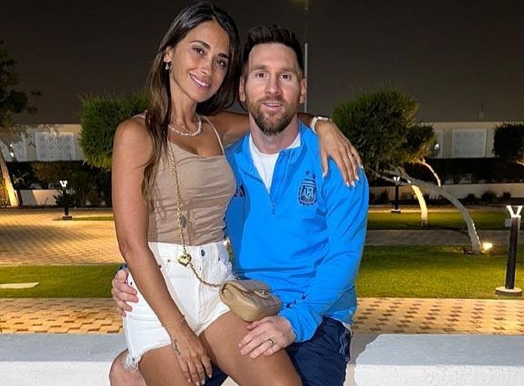 Antonela fue sorprendida por un mexicano. Foto: Instagram @leomessi