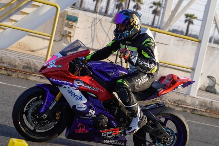 Mariano está listo para la acción. Foto: Prensa Mariano Villalobos