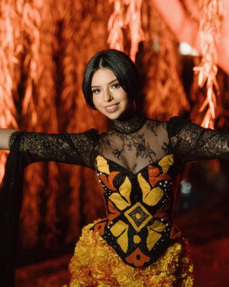 ÁNGELA AGUILAR La cantante nació el 8 de octubre de 2003 Foto: INSTAGRAM @angela_aguilar_
