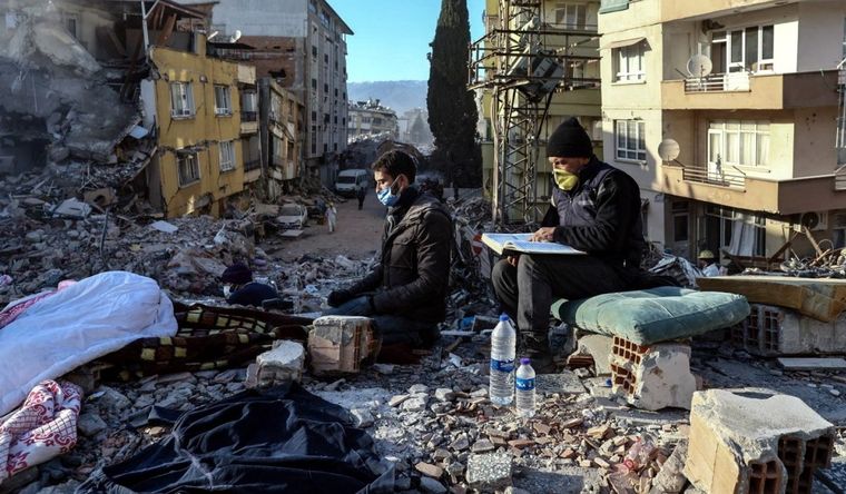 La desolación reina en Turquía y Siria. Foto: EFE