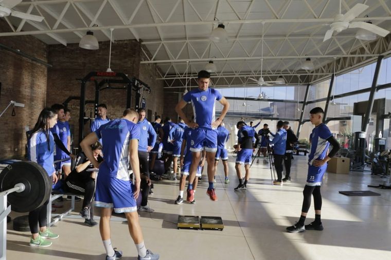 El Tomba se entrena y suma caras nuevas al plantel. Foto: @ClubGodoyCruz