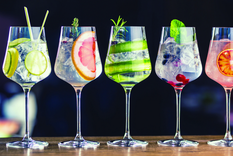 Variedades de preparaciones de gin tonic Foto: Gin Magazine