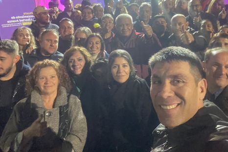 El presidente de La Libertad Avanza, Facundo Correa Llano en Tunuyán. El presidente de La Libertad Avanza, Facundo Correa Llano en Tunuyán.