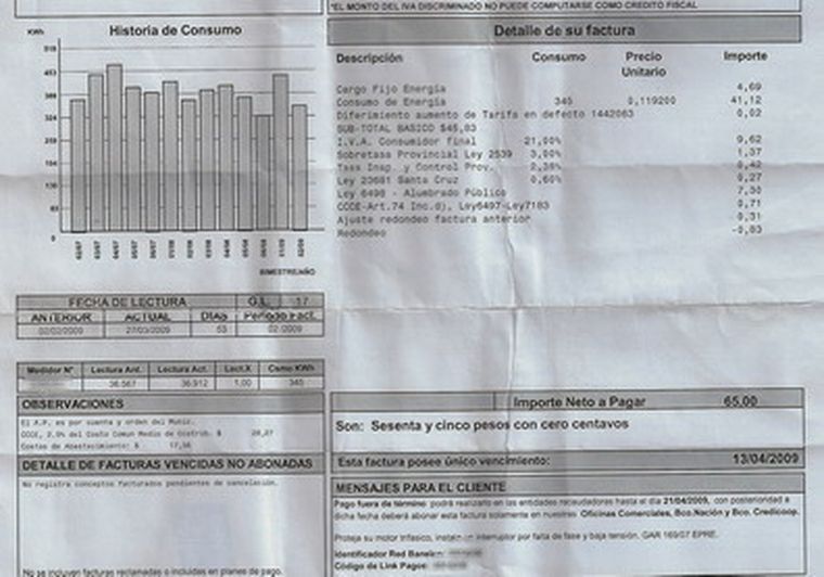 Ahora podrás manejar el detalle de tu factura. Foto: MDZ