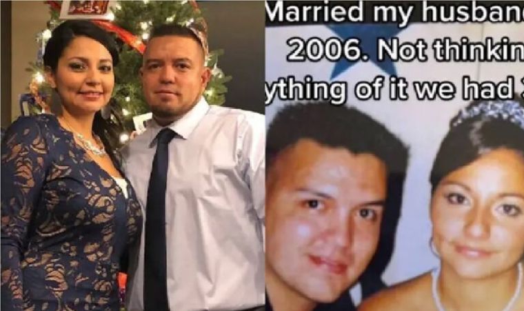 Tras 10 años en pareja, se hicieron una prueba de ADN y resultaron primos Foto: Captura del video de TikTok