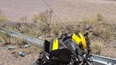 tragico accidente en potrerillos: un motociclista murio tras perder el control en una curva tragico accidente en potrerillos: un motociclista murio tras perder el control en una curva