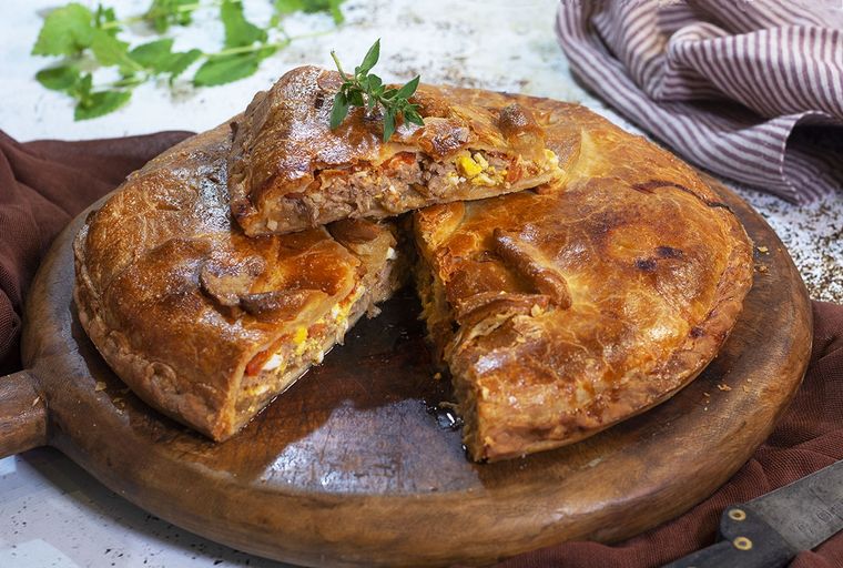 Empanada gallega Una receta deliciosa para hacer en pocos pasos. Foto: Shutterstock