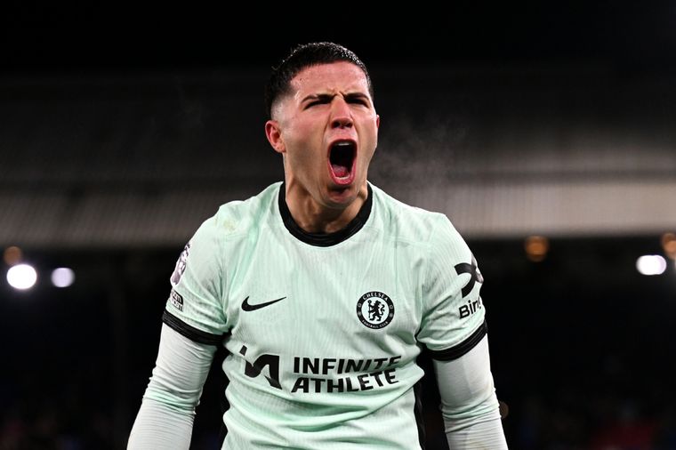 Chelsea celebra su gol en el Chelsea. Foto: @ChelseaFC