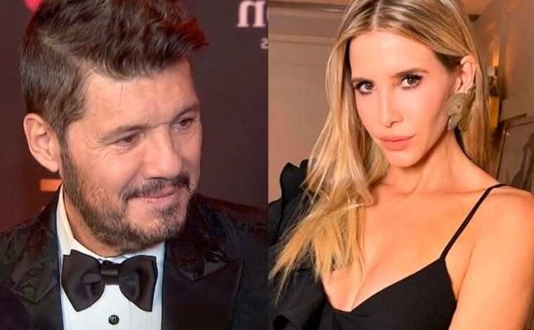 Marcelo Tinelli y Guillermina Valdés