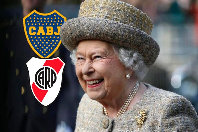 Murió la reina Isabel II: ¿cómo salió el último Boca-River antes de su nacimiento?