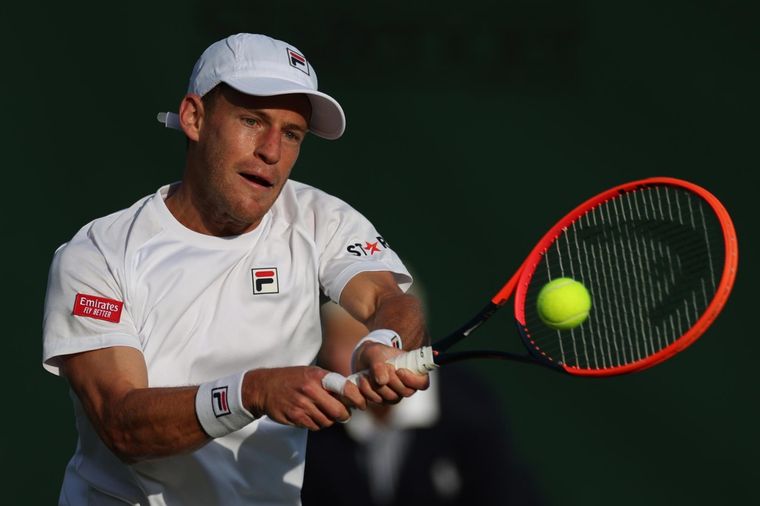 Schwartzman comenzó con una victoria aplastante en Wimbledon Foto: EFE